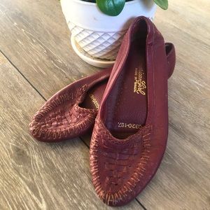 Vintage Maroon Shoes